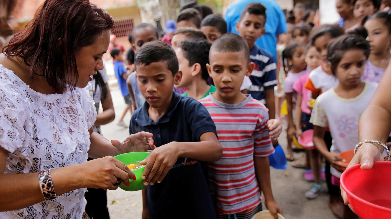 Snapshots Across the Globe: Feeding Venezuela’s children