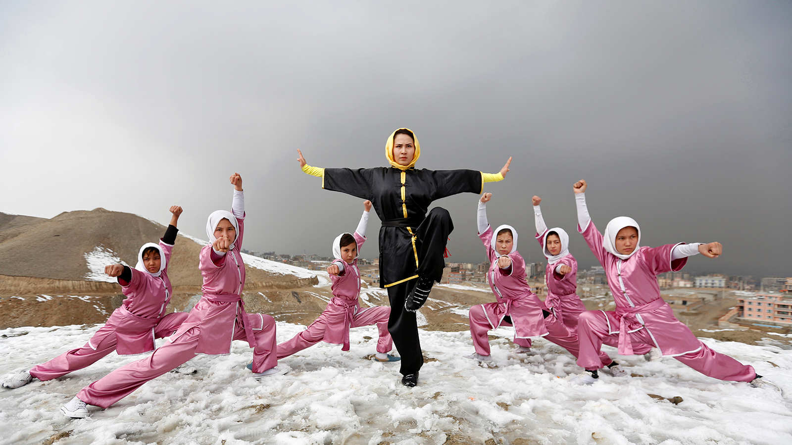 Snapshots across the globe: Kabul’s kungfu feminists