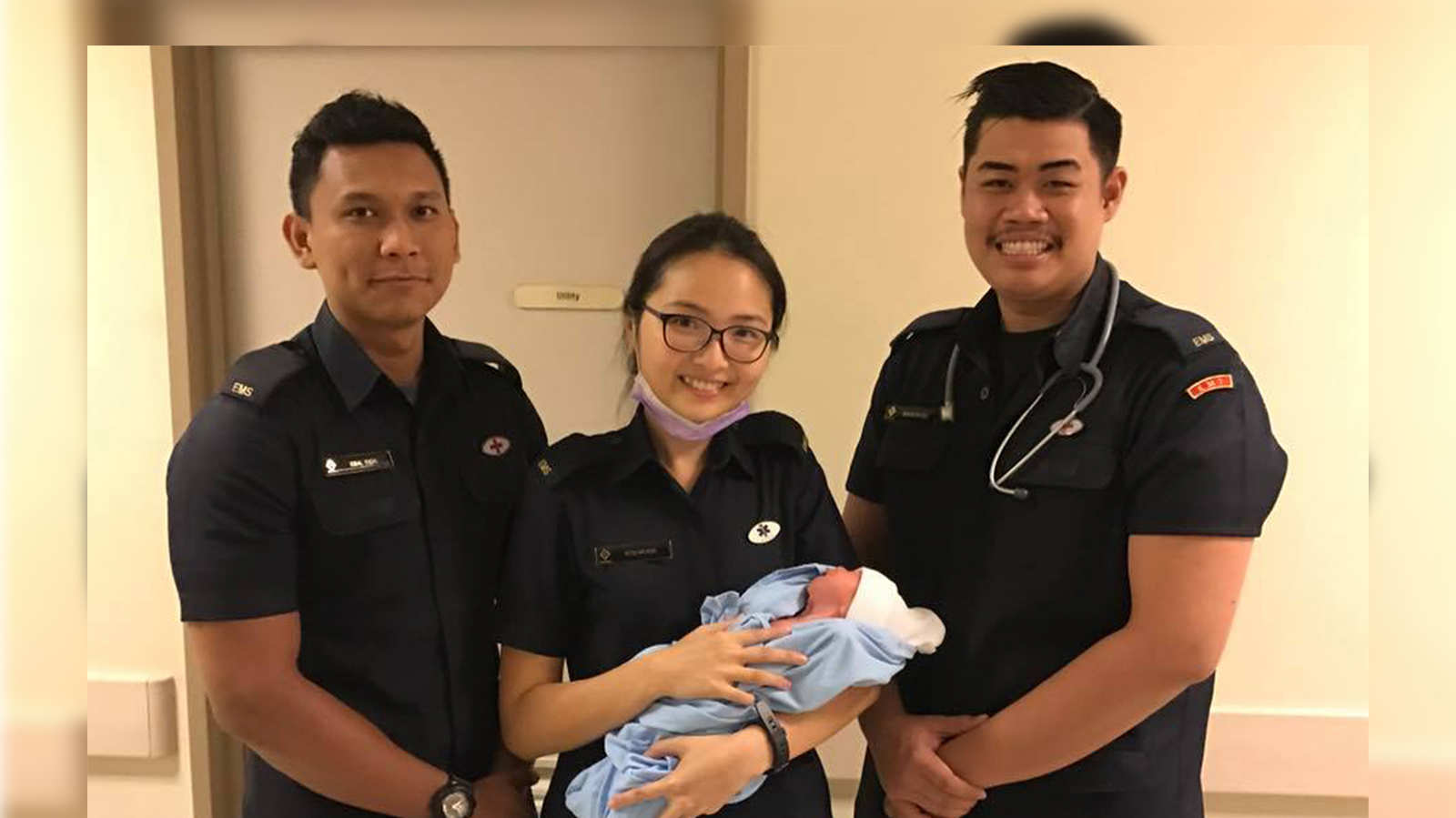 SCDF officers’ quick thinking ensured safe delivery of baby in HDB flat