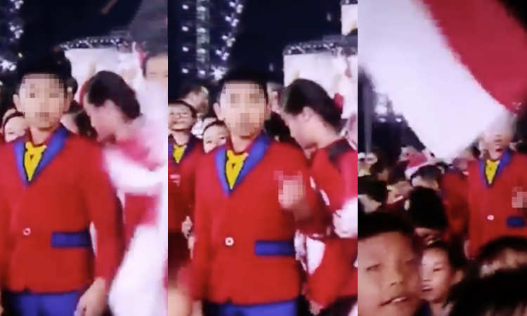 Post thumbnail of NDP 2017 boy’s middle-finger: He’s sorry, so don’t make him a hero