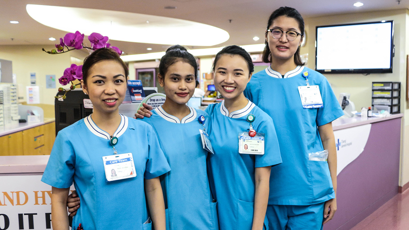 nurse, nurse day, care, hospitalization, help, kindness, singapore, skm, pride