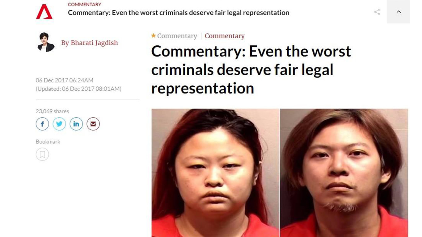I Was Not Wrong To Defend Annie Ee S Abusers Says Criminal Lawyer Josephus Tan The Pride