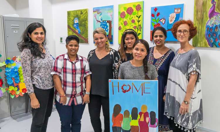 Post thumbnail of These abused foreign domestic workers turn to art to feel at peace again