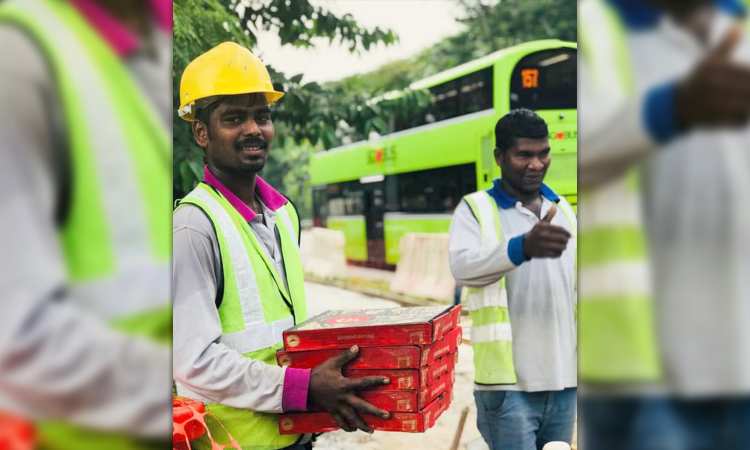 Post thumbnail of This Deepavali, local group seeks pizza and prepaid card donations to spread festive cheer to migrant workers