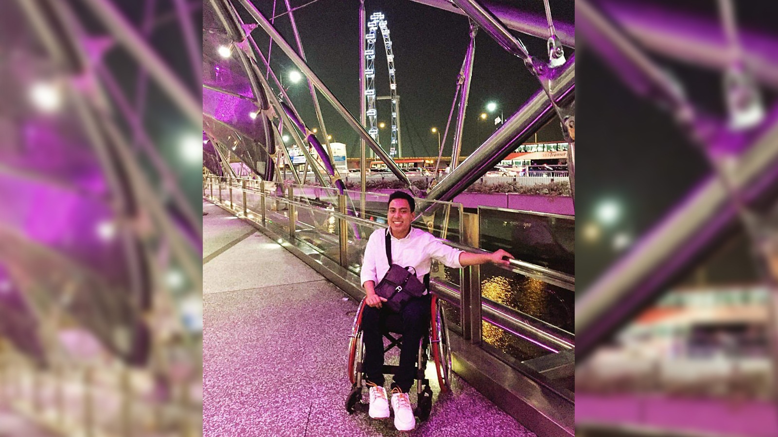 Once down and depressed, this wheelchair user now advocates for kindness and inclusivity