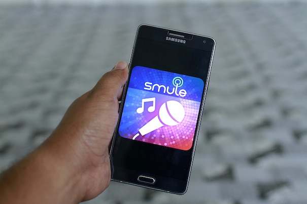 Singing application Smule for stay home times