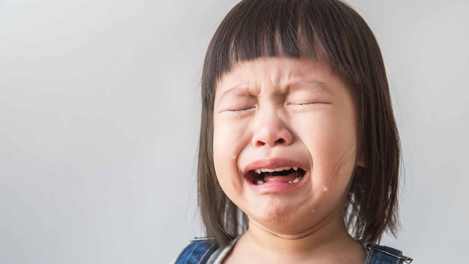 What would you do with crying kids while you work from home?