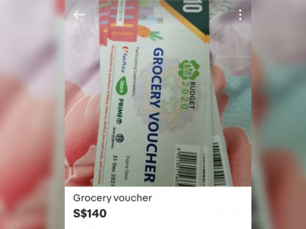 , How should you feel about the needy selling grocery vouchers online?