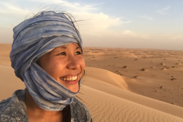 Admiring the vastness of the Sahara – Chinguetti, Mauritania in northwestern Africa