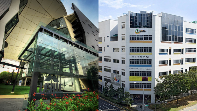 NAFA and LASALLE Arts University Singapore