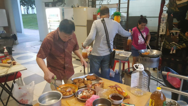 Kampung Spirit at Bedok Reservoir - Cooking