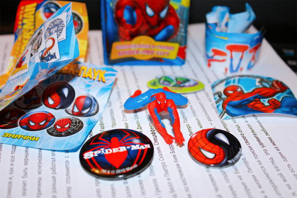 International friendship day: Spiderman merchandise