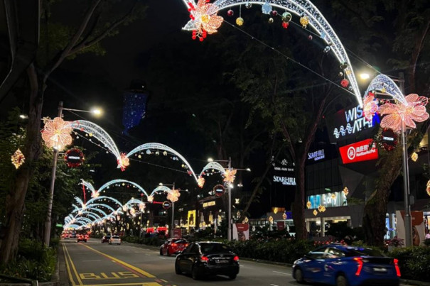 Orchard Road Christmas Light Up