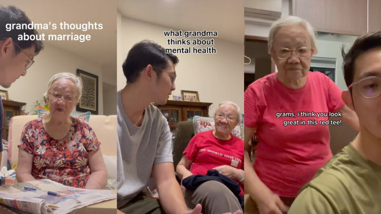 Meet my best friend: Grandson's positive videos with grandma go viral on TikTok