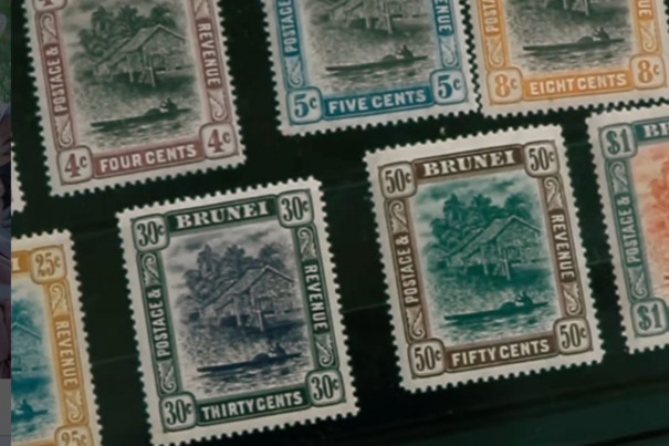 singapore stamp collector