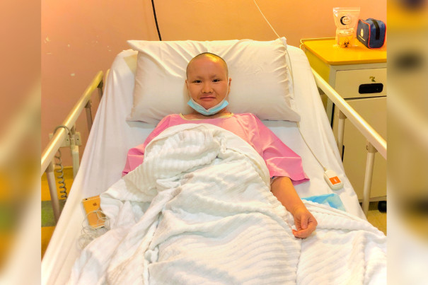 Colene’s hospital stay for Covid-19 allowed doctors to diagnose her skin condition.