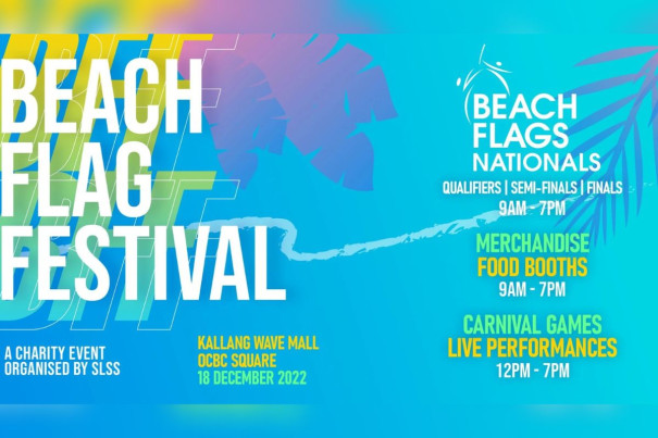 Dec 18: Beach Flags Festival by Singapore Life Saving Society