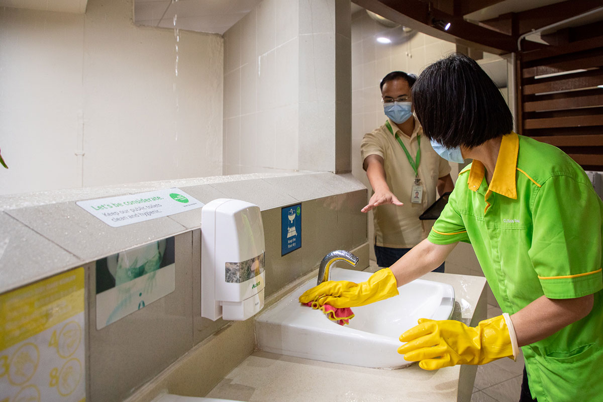 It worked for tray return, so why not get tough for cleaner public toilets?